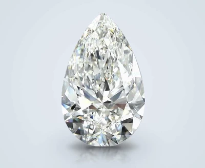 8.02ct G VVS2 Rare Carat Ideal Cut Pear Diamond