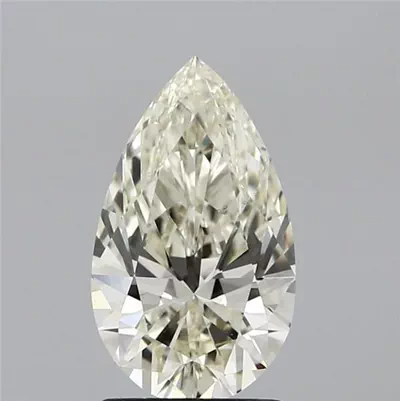 1.57ct K VS2 Rare Carat Ideal Cut Pear Diamond