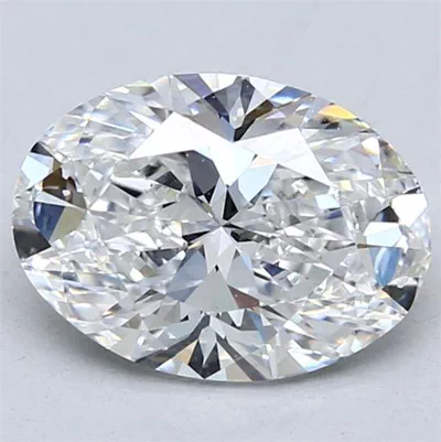 2.03ct D VS1 Rare Carat Ideal Cut Oval Lab Grown Diamond