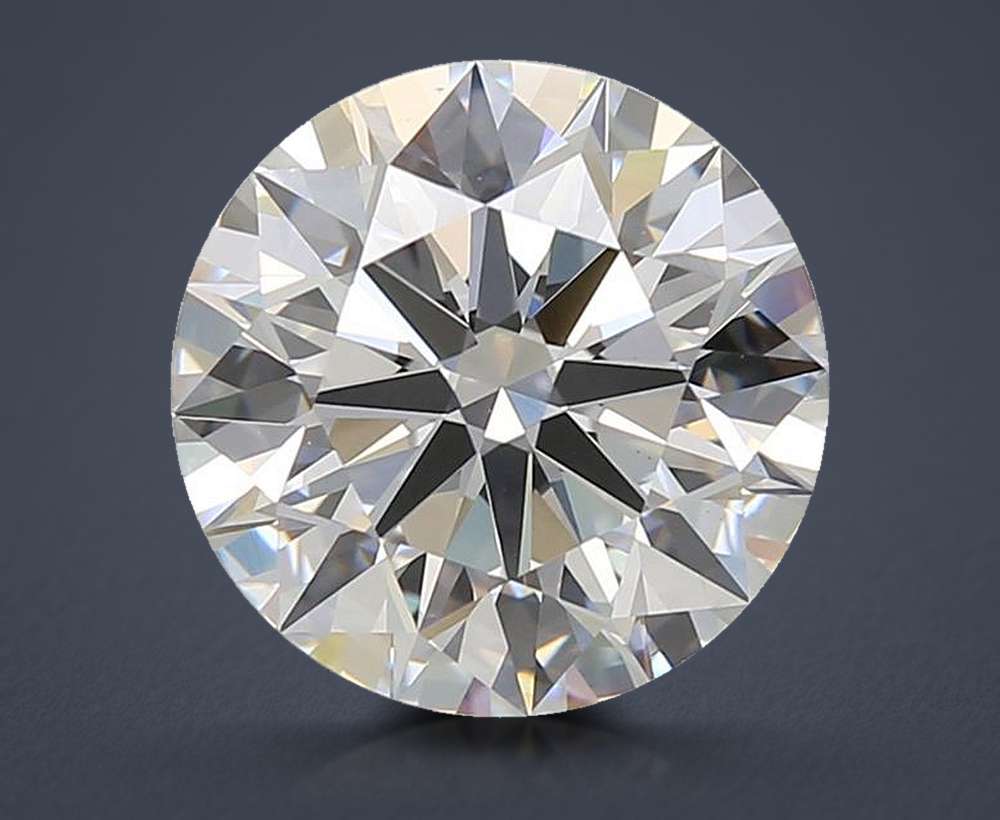 5.01ct E VS1 Rare Carat Ideal Cut Round Lab Grown Diamond