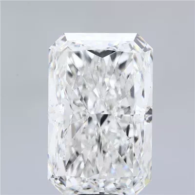 21.28ct F VS2 Rare Carat Ideal Cut Radiant Lab Grown Diamond