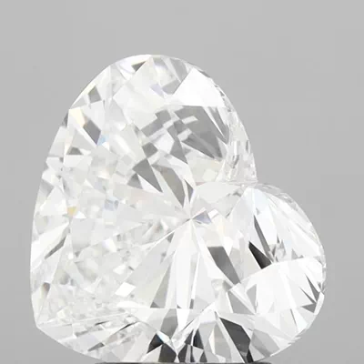 3.08ct E VS1 Rare Carat Ideal Cut Heart Lab Grown Diamond