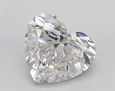 12.21ct E VVS2 Rare Carat Ideal Cut Heart Lab Grown Diamond