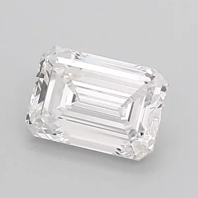 2.04ct E VS1 Rare Carat Ideal Cut Emerald Lab Grown Diamond