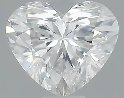 0.51ct F SI2 Rare Carat Ideal Cut Heart Diamond