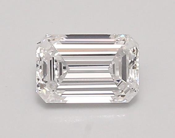 0.86ct D VVS2 Rare Carat Ideal Cut Emerald Lab Grown Diamond