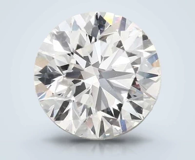 4.01ct J SI1 Excellent Cut Round Diamond