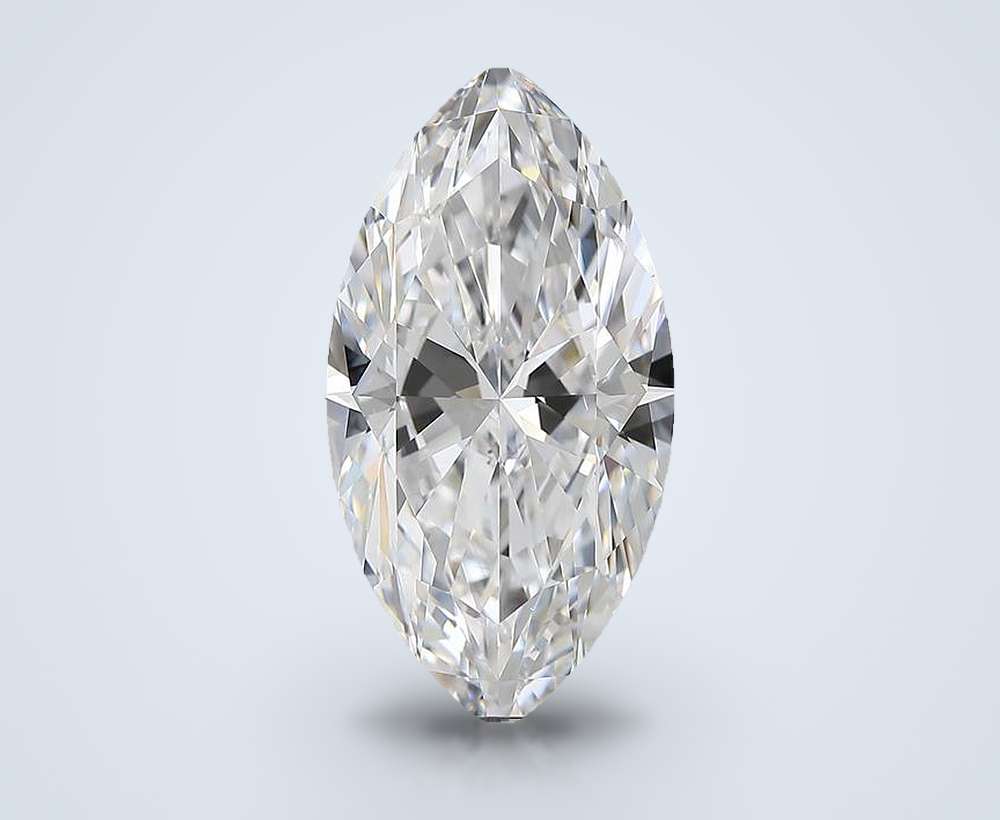 7.01ct D VS2 Rare Carat Ideal Cut Marquise Diamond