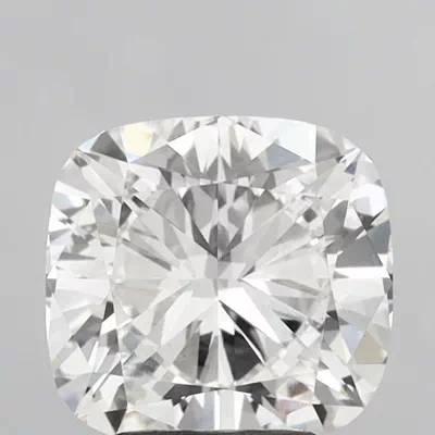 3.01ct F VVS2 Rare Carat Ideal Cut Cushion Lab Grown Diamond