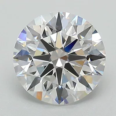 1.59ct E VVS2 Rare Carat Ideal Cut Round Lab Grown Diamond
