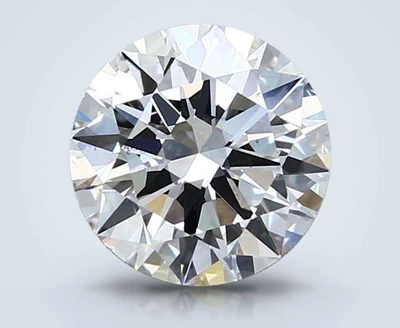 2.14ct E SI1 Rare Carat Ideal Cut Round Lab Grown Diamond