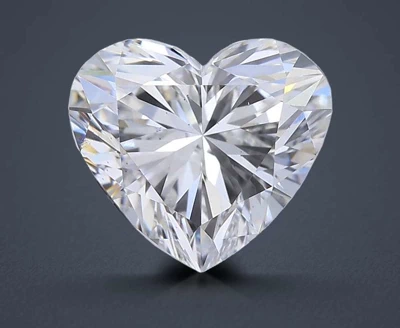 1.00ct E VS2 Rare Carat Ideal Cut Heart Lab Grown Diamond