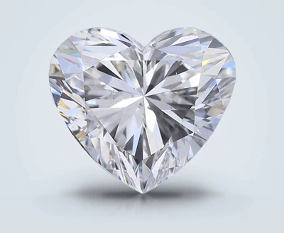 1.00ct E VS2 Rare Carat Ideal Cut Heart Lab Grown Diamond
