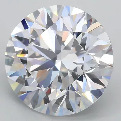 2.74ct D VS1 Rare Carat Ideal Cut Round Lab Grown Diamond