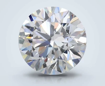 2.74ct D VS1 Rare Carat Ideal Cut Round Lab Grown Diamond