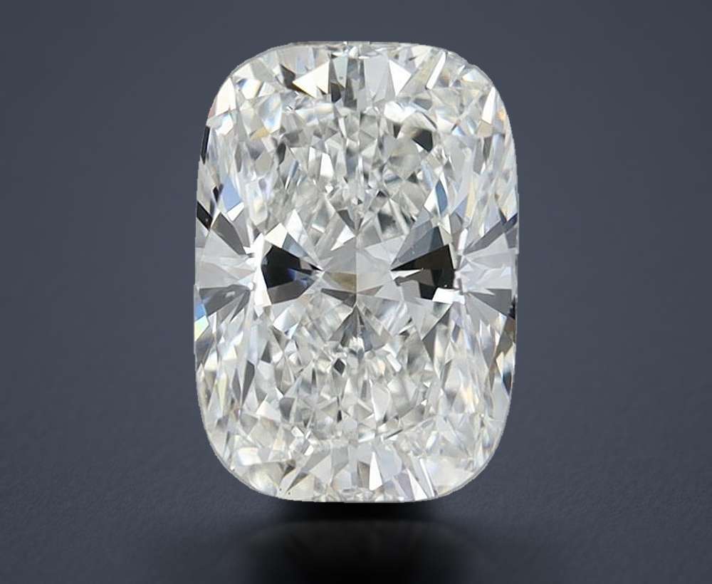 1.19ct F VS2 Rare Carat Ideal Cut Cushion Lab Grown Diamond