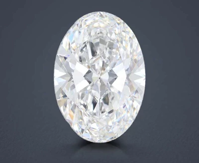 12.32ct E VS1 Rare Carat Ideal Cut Oval Lab Grown Diamond