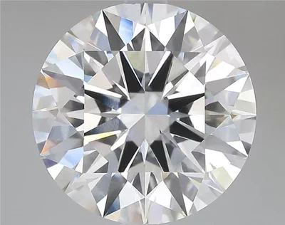 7.05ct E VVS1 Rare Carat Ideal Cut Round Lab Grown Diamond