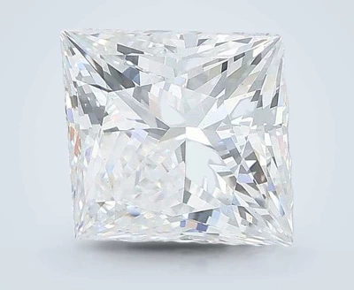 3.07ct E VS1 Rare Carat Ideal Cut Princess Lab Grown Diamond