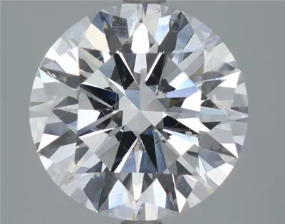 3.21ct D SI1 Rare Carat Ideal Cut Round Diamond