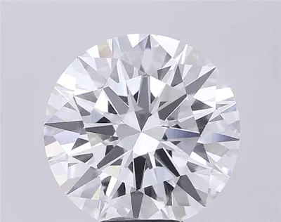 7.03ct D VVS2 Rare Carat Ideal Cut Round Lab Grown Diamond