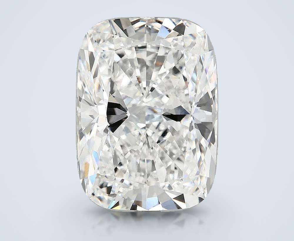 10.39ct F VS1 Rare Carat Ideal Cut Cushion Lab Grown Diamond