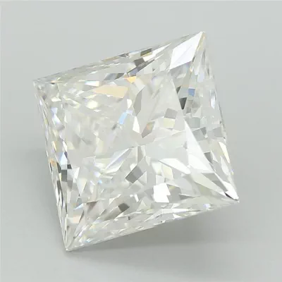 3.58ct E VS1 Rare Carat Ideal Cut Princess Lab Grown Diamond