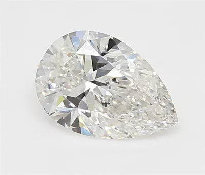 1.65ct F VS2 Rare Carat Ideal Cut Pear Lab Grown Diamond