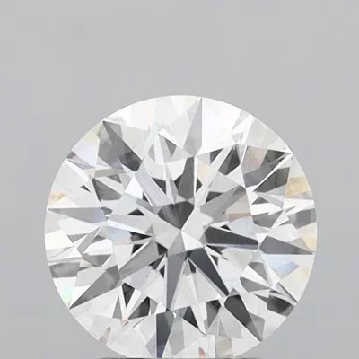 2.07ct F SI1 Rare Carat Ideal Cut Round Lab Grown Diamond