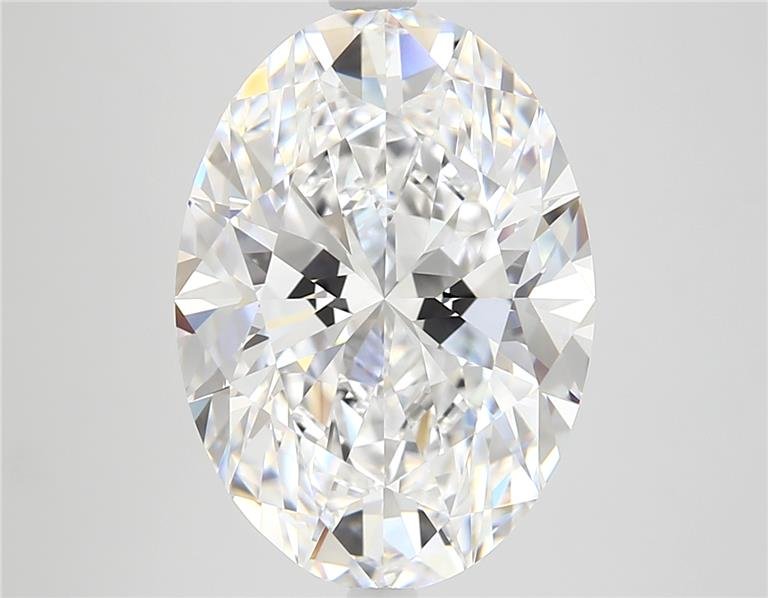 6.56ct D FL Very Good Cut Oval Diamond