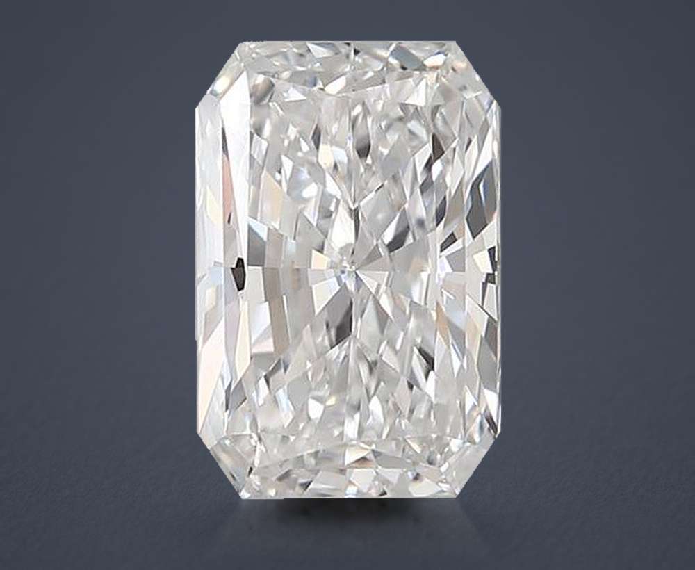 3.97ct E VS1 Rare Carat Ideal Cut Radiant Lab Grown Diamond