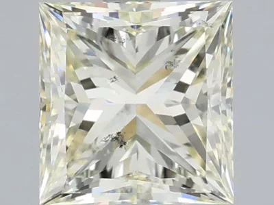 1.50ct K SI1 Rare Carat Ideal Cut Princess Diamond