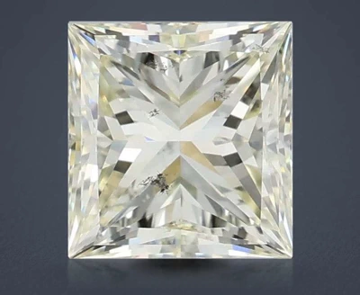 1.50ct K SI1 Rare Carat Ideal Cut Princess Diamond