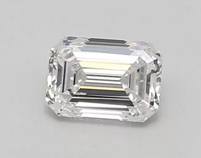 0.81ct D VVS2 Rare Carat Ideal Cut Emerald Lab Grown Diamond
