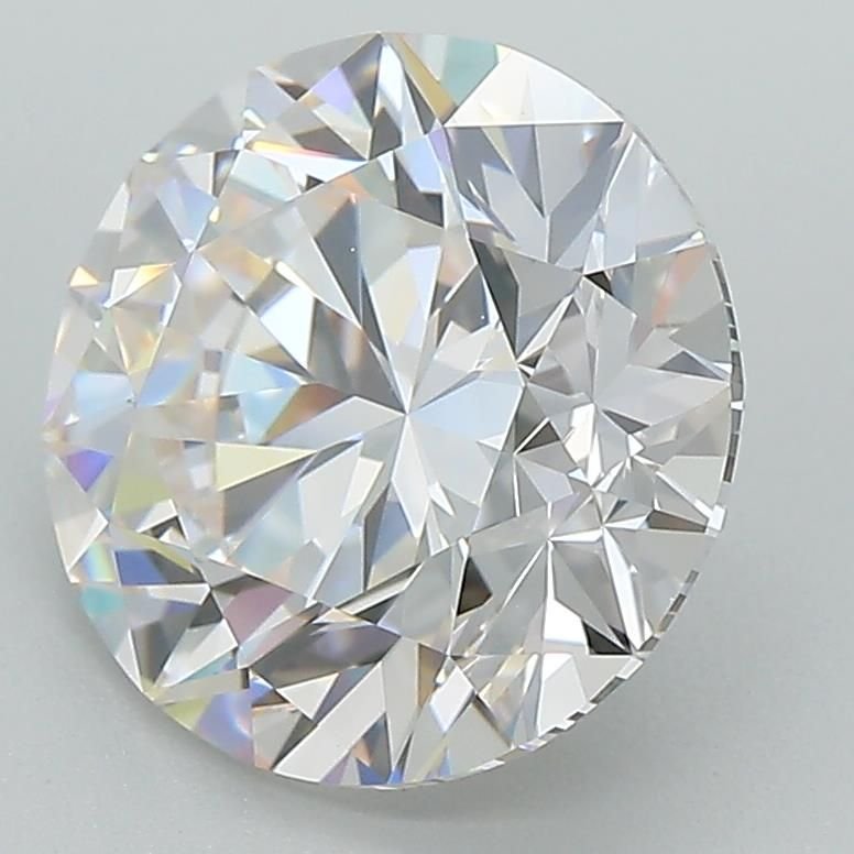 3.31ct H VVS2 Excellent Cut Round Lab Grown Diamond