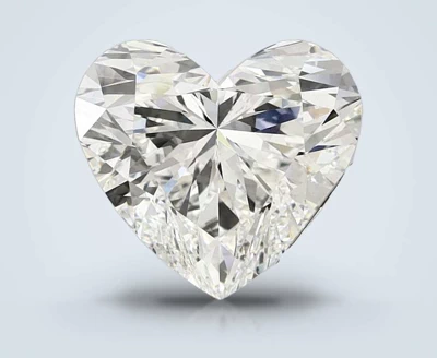 6.07ct H VS1 Rare Carat Ideal Cut Heart Lab Grown Diamond