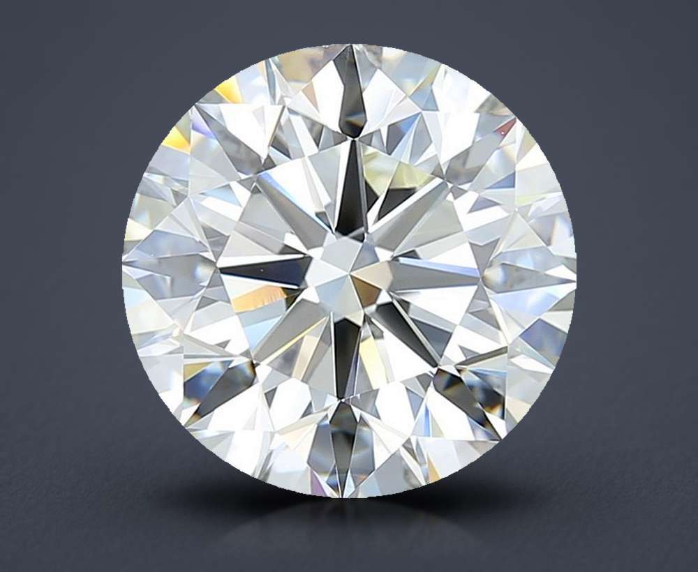 5.50ct J VVS2 Rare Carat Ideal Cut Round Diamond
