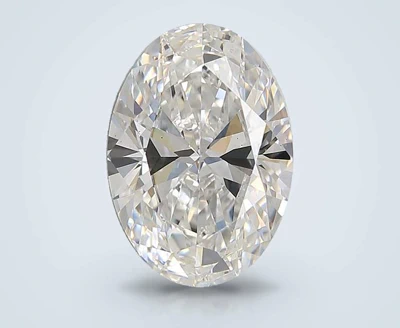 4.10ct E VS1 Rare Carat Ideal Cut Oval Lab Grown Diamond
