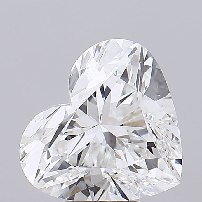 6.07ct E VVS2 Rare Carat Ideal Cut Heart Lab Grown Diamond