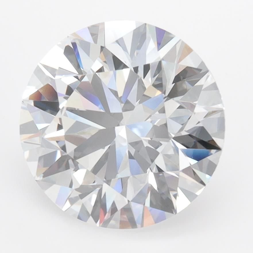 3.69ct D IF Rare Carat Ideal Cut Round Lab Grown Diamond