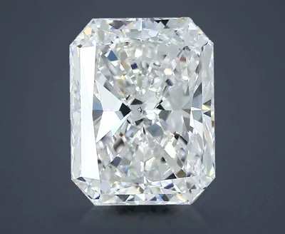3.58ct G SI1 Rare Carat Ideal Cut Radiant Diamond