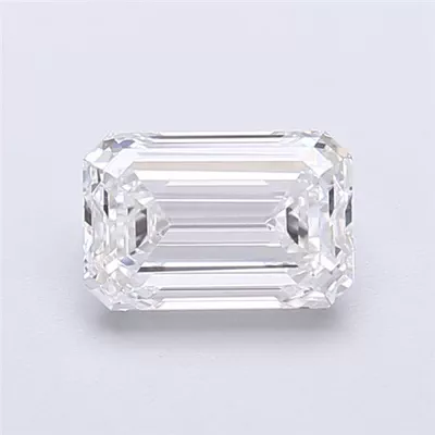 1.40ct D VVS2 Rare Carat Ideal Cut Emerald Lab Grown Diamond