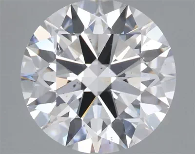 2.52ct D SI1 Rare Carat Ideal Cut Round Diamond