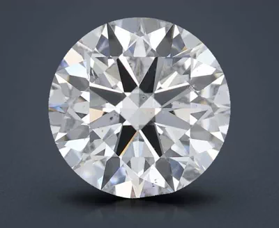 2.52ct D SI1 Rare Carat Ideal Cut Round Diamond
