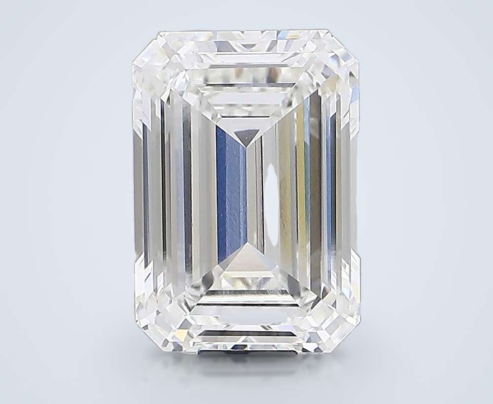 20.03ct G VVS2 Very Good Cut Emerald Lab Grown Diamond