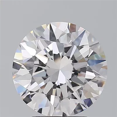 3.70ct D VVS1 Rare Carat Ideal Cut Round Diamond