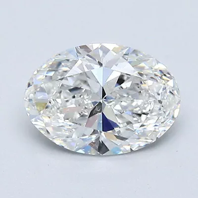 1.02ct G SI1 Rare Carat Ideal Cut Oval Diamond