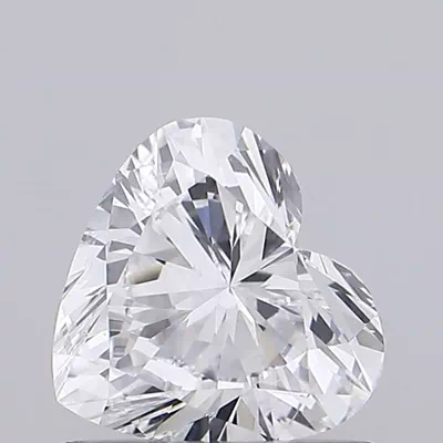 0.70ct D SI2 Rare Carat Ideal Cut Heart Diamond