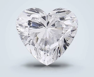 0.70ct D SI2 Rare Carat Ideal Cut Heart Diamond