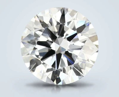 2.46ct D VS2 Rare Carat Ideal Cut Round Lab Grown Diamond